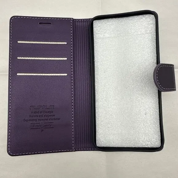 Compatible with Iphone 16E Wallet Case with RFID Blocking Credit Card Holder, PU - Picture 1 of 15